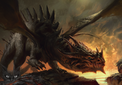 tony  the dragon by mikeazevedo-d716dh8